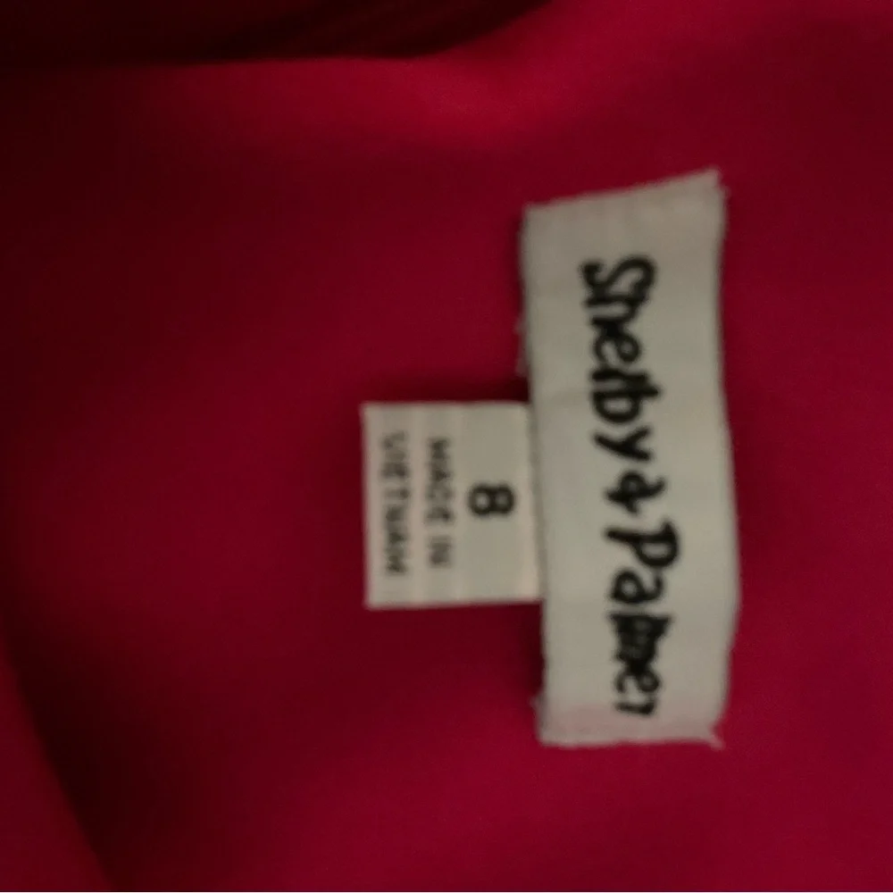 Shelby & Palmer Fuchsia Long Sleeve Dress - Picture 4 of 10